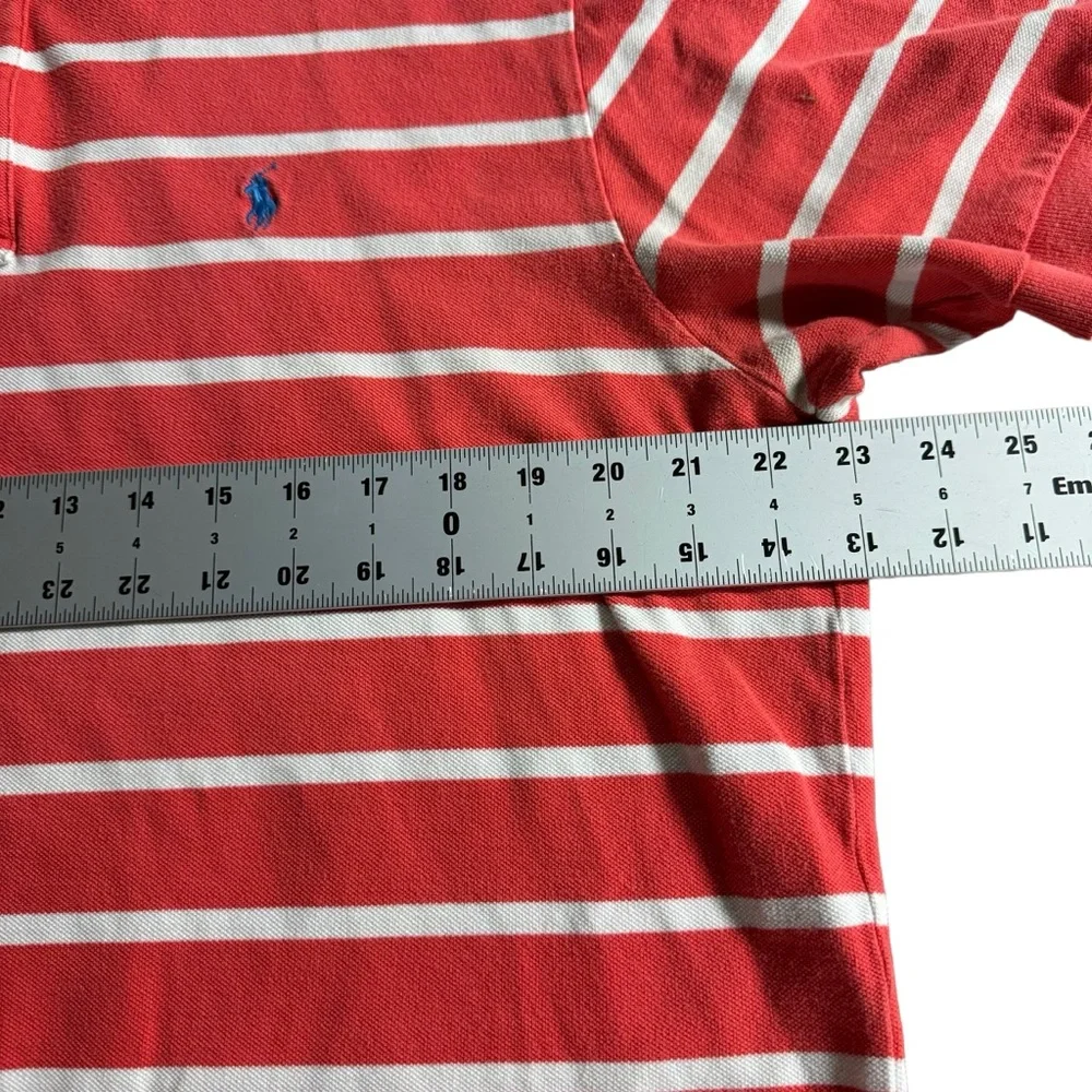 Polo Ralph Lauren‎ men’s XXL coral/white striped shirt